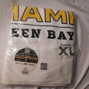 Green Bay Packers NFL Super Bowl XLV Collector's Edition Beach Towel